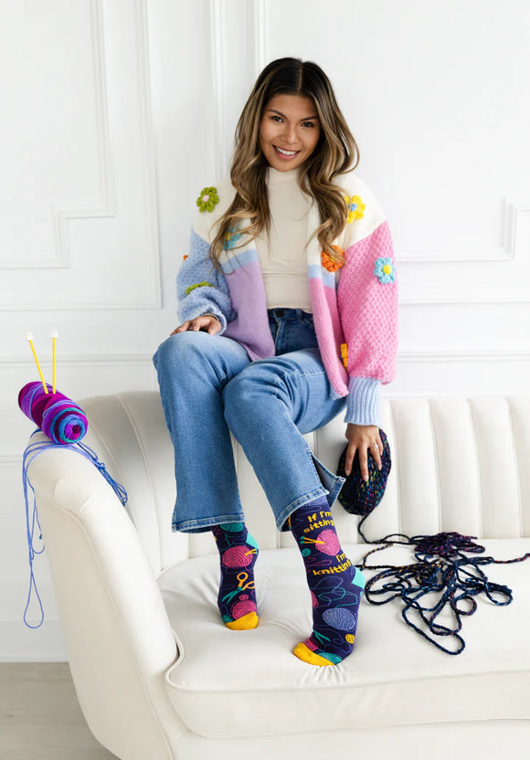 Women's Sit & Knit Socks