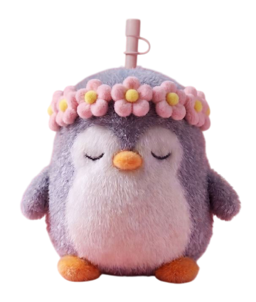 Fuzzie Penguin Bottle 12 oz