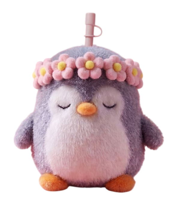 Fuzzie Penguin Bottle 12 oz