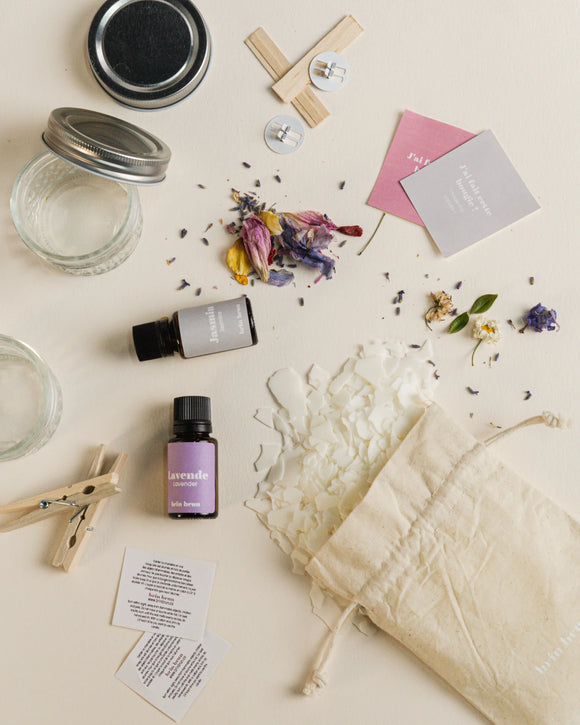 DIY Floral Candle Making Kit