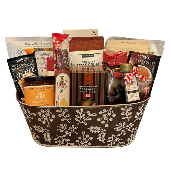 Festive Breakfast Gift Basket