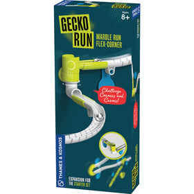 Gecko Run: Marble Run Flex-Corner Expansion Pack