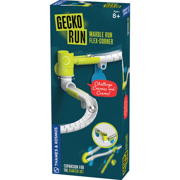 Gecko Run: Marble Run Flex-Corner Expansion Pack