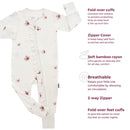 Ruffled Footless One Piece - Petals (Belan. J)-4