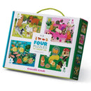 Four Puzzle Set - Playful Pets-1