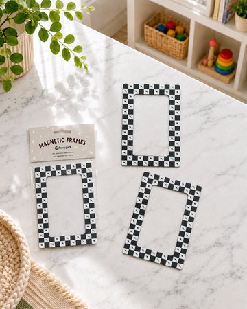 Buy checkered-bolts Magnetic Photo Frames (2-Pack)