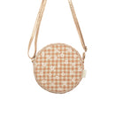Daisy Gingham Round Bag-1