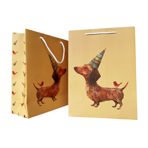 Birthday Dachshund Gift Bag