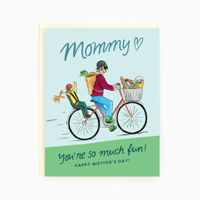Mom Bike Greeting Card | The Paperhood