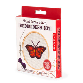 Butterfly Mini Cross Stitch Embroidery Kit - 0