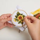 Sunflower Mini Cross Stitch Embroidery Kit-3