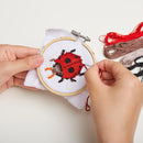 Ladybug Mini Cross Stitch Embroidery Kit-3
