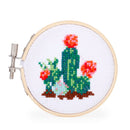 Cactus Mini Cross Stitch Embroidery Kit-1