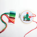 Cactus Mini Cross Stitch Embroidery Kit-2