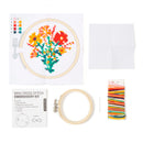 Flowers Mini Cross Stitch Embroidery Kit-3