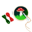 Mushroom Punch Needle Kit-3