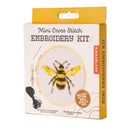 Bee Mini Cross Stitch Embroidery Kit-3