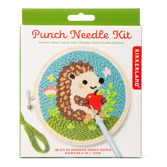 Hedgehog Punch Needle
