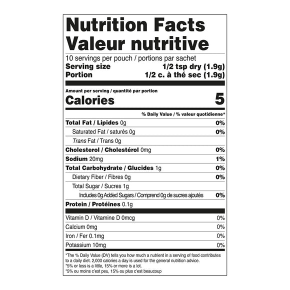 Grilled Vegetable Seasoning