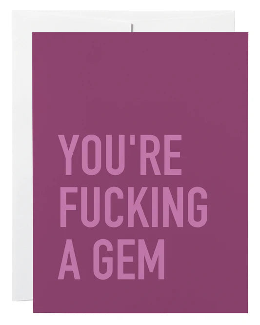 Fucking a Gem Card