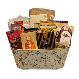 Golden Wishes Gift Basket