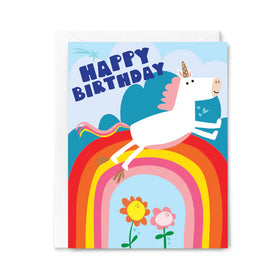Happy Birthday Unicorn Card