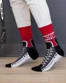 Men's Hockey Talk Socks-2
