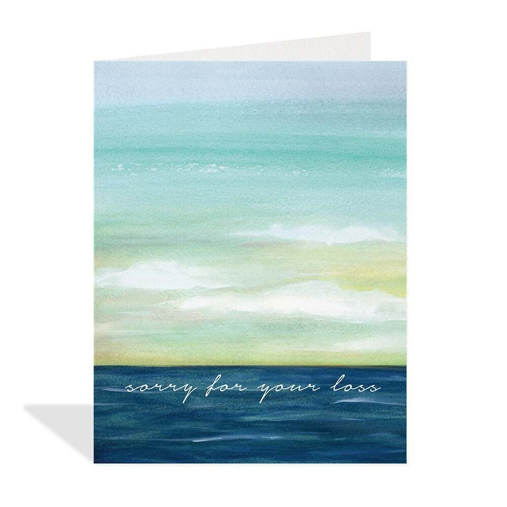 Sympathy Watercolour Card