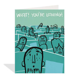 Leaving Office Retirement Card
