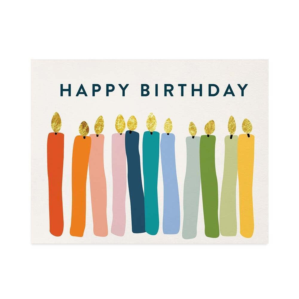 Birthday Candles Card