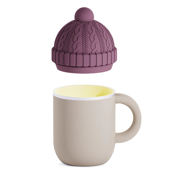 Beige Happy Hats Mug
