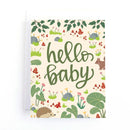 Hello Baby Woodland Forest Baby Shower Card-1