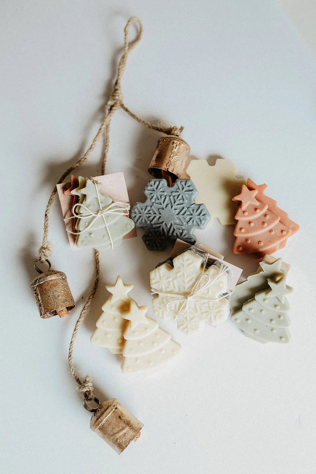 Snowflake Soap Stacks