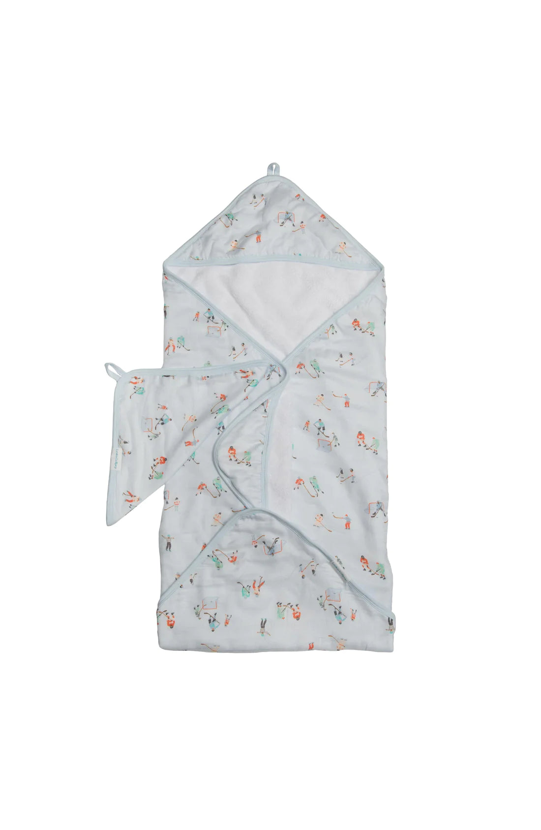 Loulou Lollipop Hooded Towel Set (Ice Hockey)