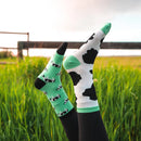 Women's Cow Spot Socks-2