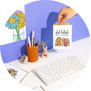 Mom + Bee Greeting Card (SowSweet)-4