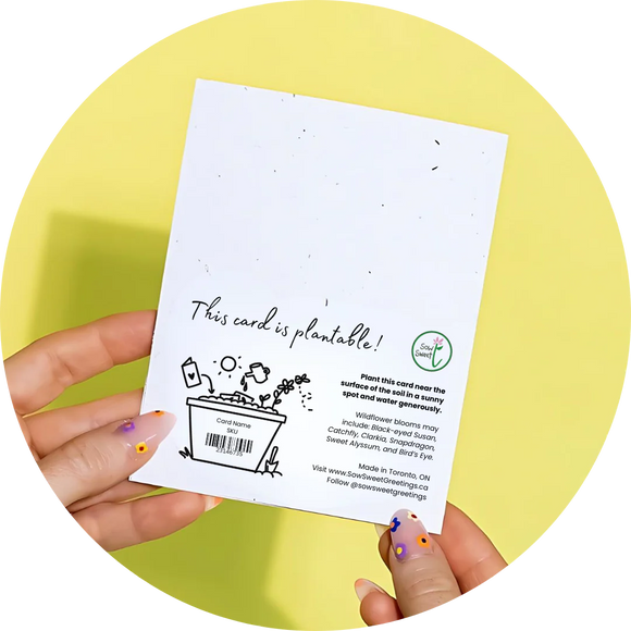 Mom + Bee Greeting Card (SowSweet)