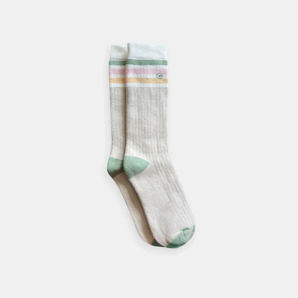 Heavyweight Terry Cotton Adult Socks (Macaron)