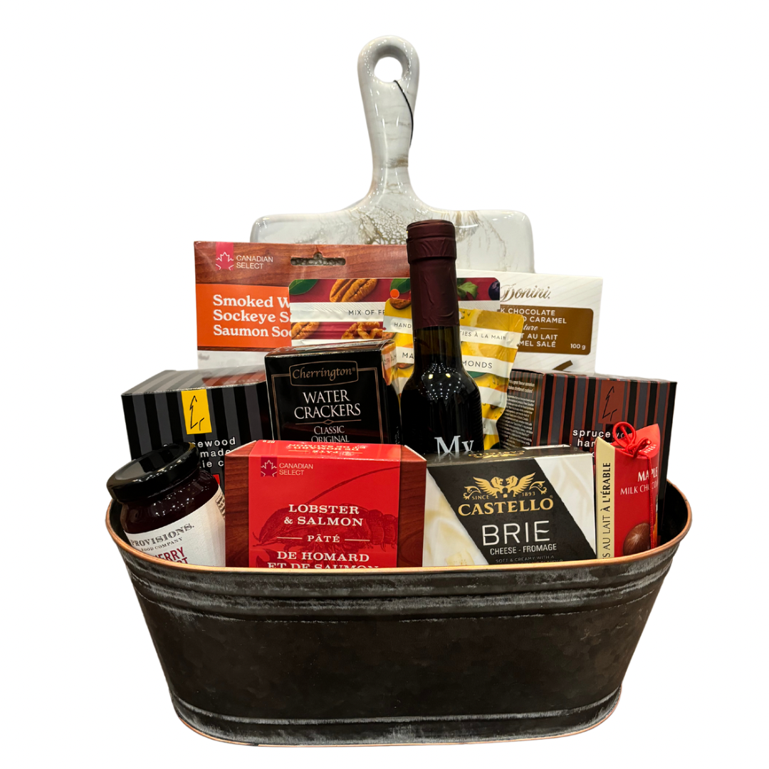 Charcuterie Dreams Gift Basket