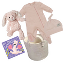 New Baby Girl Gift Basket-1