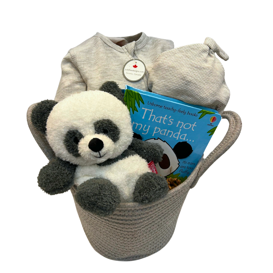 That's Not My Panda | New Baby Gift Basket (Neutral)