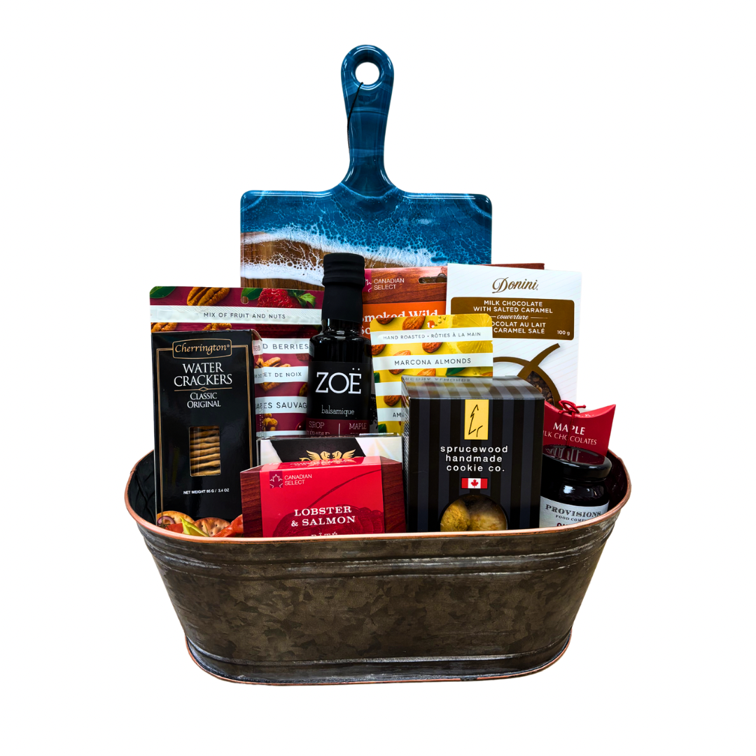 Charcuterie Dreams Gift Basket