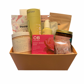 Blush & Bubbles Spa Gift Basket