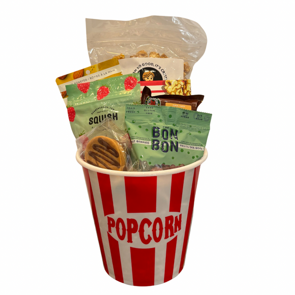 Movie Night Gift Basket