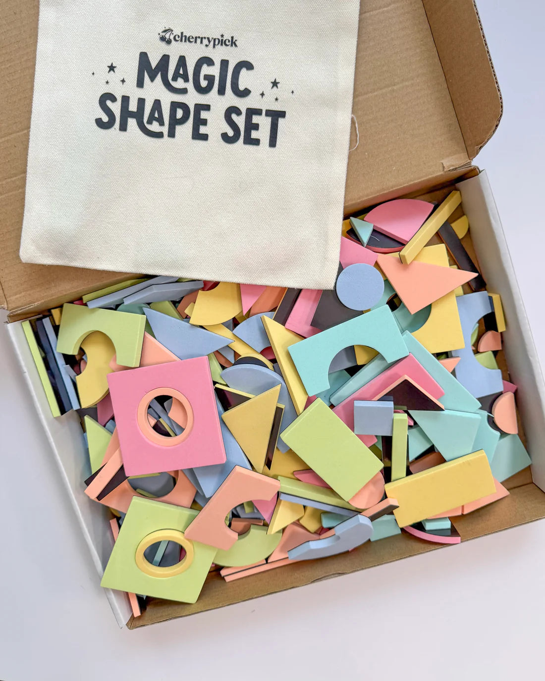 Magic Shape Set - Soft Foam Magnetic Shapes | Cherrypick