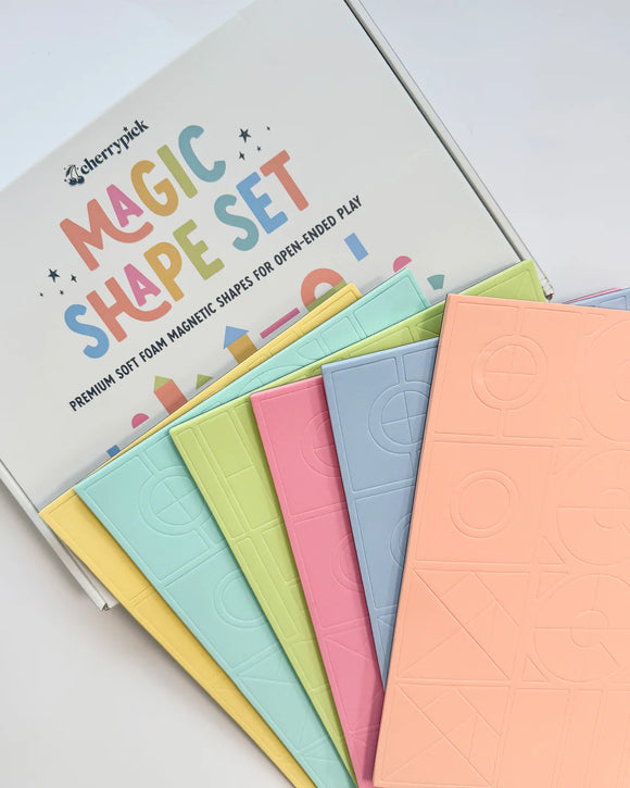 Magic Shape Set - Soft Foam Magnetic Shapes | Cherrypick