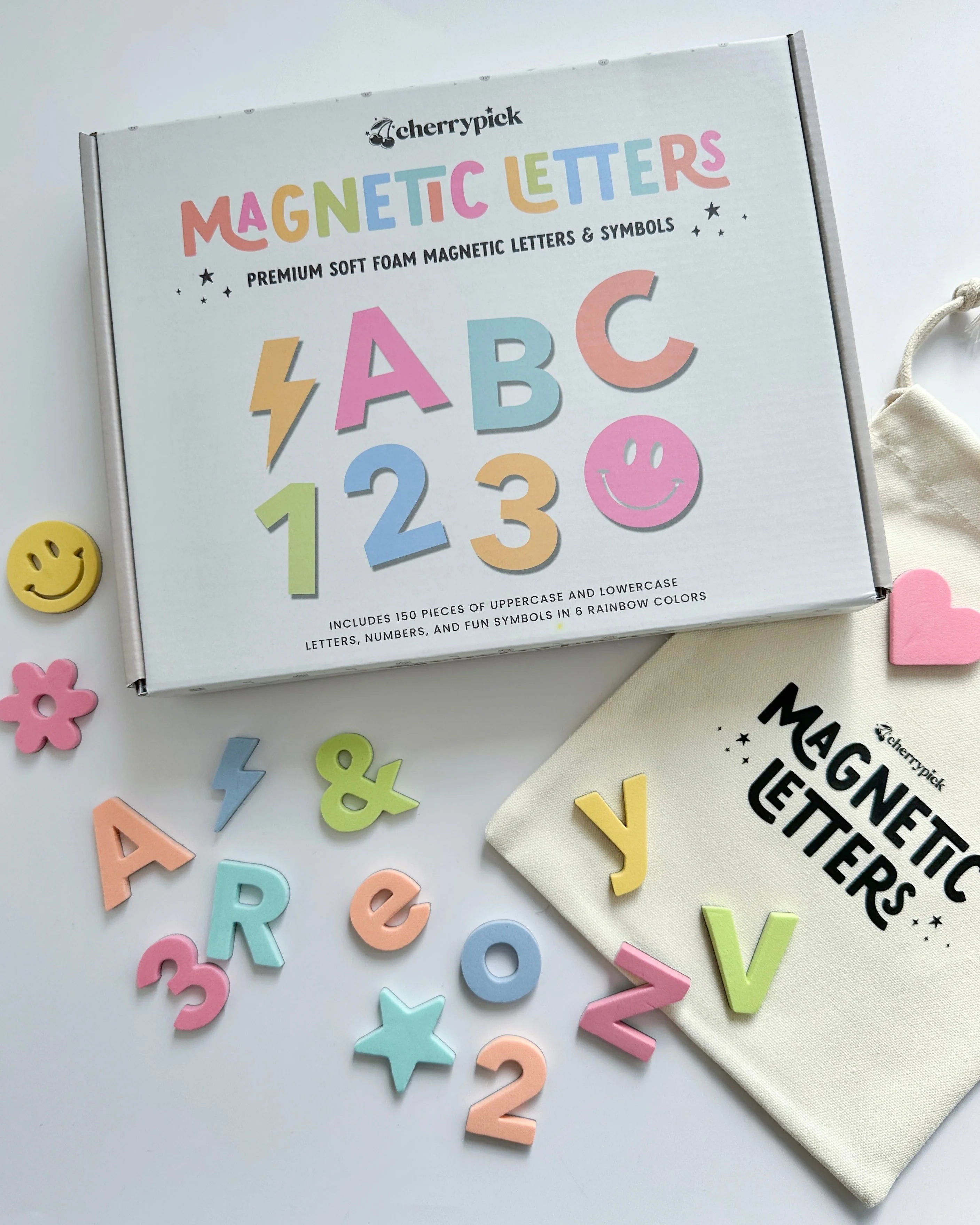 Soft Foam Magnetic Letters & Symbols | Cherrypick