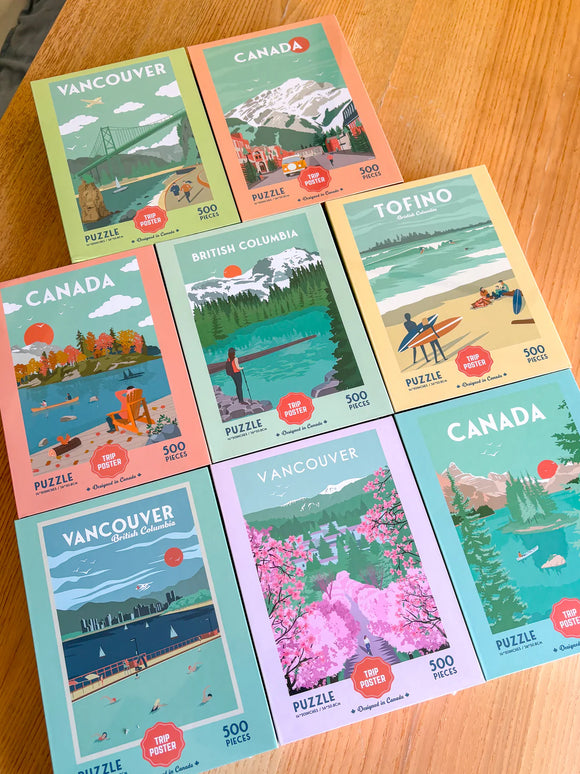 Canada Jasper Landscape - 500 Piece Puzzle