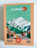 Canada Rocky Mountains - Banff- 500-piece Puzzle-1