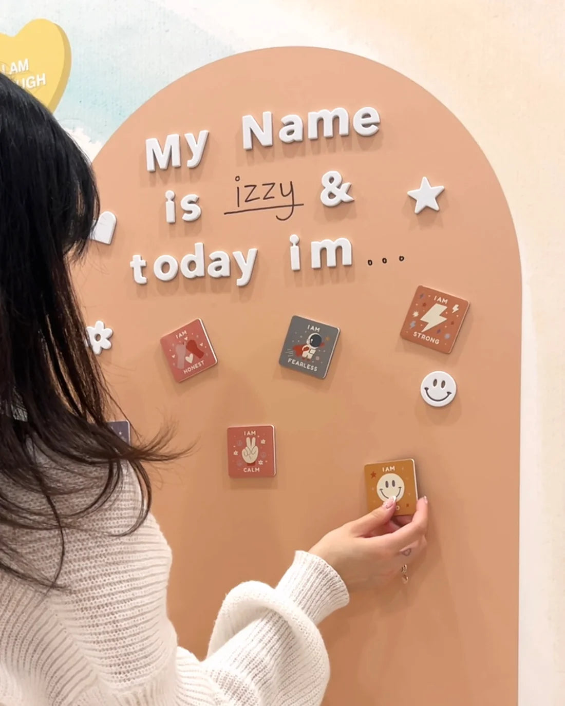 Affirmations Magnets - Soft Foam Magnetic Set | Cherrypick